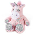 Miniatyrbild 1 av 3: Warmies Uppvärmningsbara Mjukdjur Vetefyllda & Lavendel Doftande Sparkly Pink Unicorn