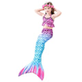 Miniatyrbillede 1 af 5: 2-13 år 3 stk. Børnepige Mermaid Hale Badetøj Ferie Hawaii Sommer Badetøj Strand Badetøj A 2-3 Years