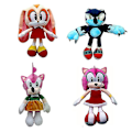 Pikkukuva 2 / 5: Sonic-pelihahmo Pehmolelu 3D Pehmeä Täytetty Piirretty Leikki Lasten Halaukseen Sopiva Tyyny Kerim Rabbit