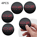 Miniatyrbillede 4 af 5: 4 stk. 56mm 60mm Oz Racing Bilhjul Center Hub Cap Auto Fælg Refit Badge Kreativ Emblem Cover Sticker Bil Styling Tilbehør