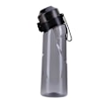 Pikkukuva 2 / 5: Makuvesi Pullo 7 Maku Kapseleilla Ilma Vesi Pullo Himmeä Musta 650ml Ilma Starter Up Set Vesi Kuppi Retkeilyyn Urheiluun Black China