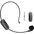 Miniatyrbilde 1 av 5: Trådløs mikrofon headset, UHF trådløs mikrofon headset for stemmeforsterker, scenemikrofoner