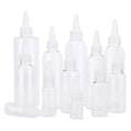 Miniatyrbilde 2 av 5: Plastflaske Transparent Spissmunn Fargepasta-flaske Klemmbar og Underflaske Bærbar Reise Essensielle Forbruksvarer 5ML Plastic