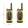 Pikkukuva 5 / 5: Walkie-talkie -lasten walkie-talkie pojille ja tytöille 3-12 vuotiaille, 3 mailin kantama
