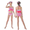 Miniatyrbild 3 av 4: 3 st flickor baddräkter sjöjungfru för simning sjöjungfru kostym bikini set style2 110