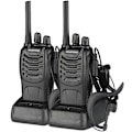 Pikkukuva 1 / 4: Bf-88e 1500mah Ultra-pitkä Käyttöaika Walkie-talkie EU-standardi Musta 2 kpl