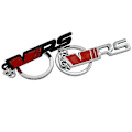 Miniatyrbilde 5 av 5: Nøkkelring i metall for kvinner og menn, VRS bilnøkkelring for Skoda Octavia 2 3 4 1 A7 5e Fabia Mk1 Mk2 Mk3 Superb Rapid Kodiaq VRS Nøkkelring Tilbehør Red Silver