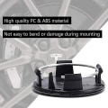 Miniatyrbilde 2 av 5: For Tesla Hjulkapselsett Senter Hub Kapselsett Hjulmutterdeksel Senter Modifisering Hub Kapsel For Model Y Mode 3 Mode S Mode X