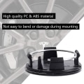 Miniatyrbilde 3 av 3: Hjuldekselsett for Tesla Senternavdekselsett Hjulmutterdeksel Navdeksel for Model Y Mode 3 Mode S Mode X (mode 3)