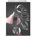 Miniatyrbild 4 av 5: BF-888S walkie-talkie handhållen mobiltelefon för civil utomhusbruk
