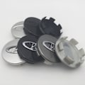 Pikkukuva 2 / 2: 4 kpl 56mm auton embleemi pyörän keskiön navan hatun merkit kannet tarra auton muotoilu autotarvikkeet
