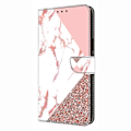 Miniatyrbild 4 av 5: Plånboksfodral för Samsung Galaxy S25 Mönstertryck Ställ Läder Flip Telefonfodral - Triangulär Marmor Triangular Marble