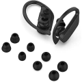 Miniatyrbillede 3 af 5: Udskiftning Ørepropper Silikon Ørepropper Spidser Kompatibel Med Beats By Dr Dre Powerbeats Pro Trådløse Øretelefoner (sort 8 stk)