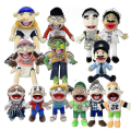 Miniatyrbilde 2 av 2: Utenlandsk Handel Jeff Hånddukke Leke Munn Morsom Plysj Leke Zombie Rock Jeff Foreldre-barn Hånddukke Munn Kan Bevege Seg Police Guy Hand Puppet