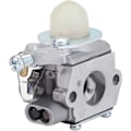 Miniatyrbillede 2 af 5: C1UH142 Karburator med brændstofledning Tune Up Kit til Homelite UT-085801 UT-21947 Craftsman 26CC Edger silver  yellow