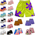 Miniatyrbild 1 av 3: Herr badkläder Patrick Star korta strandshorts byxor snabbtorkande badkläder badbyxor surfbräda byxor DK2 XL