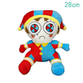 Miniatyrbillede 2 af 4: Den Fantastiske Digitale Cirkus Plyslegetøj Pomni Jax Ragatha Kinger Caine Gangle Zooble Fyldt Dyr Klovn Plushie Dukke Barn Fan Gave Pomni C