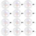 Miniatyrbild 1 av 4: 12 st Pärl Bubbelboll Jul Glitterbollar Julgransbollar Ornament Jul Dekorativ Boll Glas Ornament Julgranspynt Höst