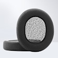 Miniatyrbillede 4 af 5: Hovedetelefonhylstre Bløde Støjreducerende Åndbare Høretelefoner Kunstlæder Ørepude til Steelseries-Arctis 1/3/5/7 Black