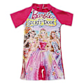 Miniatyrbild 1 av 2: Barnflickor Badkläder Barbie Sofia Mermaid En-delad Jumpsuit Strandkläder Barbie 3-4 Years
