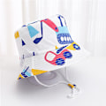 Pikkukuva 5 / 5: Kevät-kesä Miesten Bucket Hatit Piirretty Miesten Miesten Hattu Ranta Auringon Hattu Taapero Miesten Kalastajan Hattu Ulkona Miesten Panama Hattu 02 dinosaur white 50cm(5-24 months)
