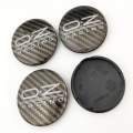 Miniatyrbilde 3 av 5: 4 stk 62mm Bilhjul Navkapsler For Oz Racing M595 O.z Legering Auto Felg Navkapsel Deksel 62 58,4x62 Sølv Svart