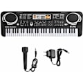 Miniatyrbilde 1 av 5: Elektronisk piano elektronisk keyboard digitalt piano 61 tangenter elektronisk piano nybegynner keyboard piano leketøy barn