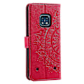 Miniatyrbillede 3 af 5: Til Nokia Xr20 Totem Præget Læder Etui Rosarød Style E Nokia XR20 5G