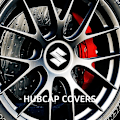 Miniatyrbillede 4 af 5: 4 stk. 56mm Bilhjul Center Hub Cap Dekal Hjulklistermærke Til Jimny Vi Sx4 Swift Alto
