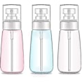Pikkukuva 1 / 5: Suihkepullot Matkakoko, 3 kpl 100 ml/3 oz Hienojakoinen Suihkepullo Hiuksiin Eteerisiä Öljyjä Varten, Tyhjä Ilmaton Meikki- ja Kasvosuihkepullo Kirkas Täytettävä Matkapullo