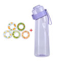 Pikkukuva 2 / 5: Makuvesi pullo 7 makuainetta Air Water Up pullo Frosted Black 650ml Air Starter Up Set vesimuki retkeilyyn urheiluun L