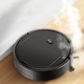 Miniatyrbilde 2 av 4: Robotstøvsuger, robotstøvsuger med automatisk boost, 5,5 cm supertynn, selvoppladende, ideell for rengjøring av dyrehår, tepper, fliser, harde gulv