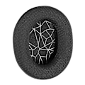 Miniatyrbillede 1 af 5: Hovedetelefonhylstre Bløde Støjreducerende Åndbare Høretelefoner Kunstlæder Ørepude til Steelseries-Arctis 1/3/5/7 White