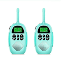 Miniatyrbild 1 av 5: Walkie Talkie för Barn Pojkar Flickor Leksak 3-10+ År 8 Kanaler Vox Scan Uppladdningsbar Tvåvägsradio, 3 Km Räckvidd, Walky Talky för Utomhusäventyr Multi Blue