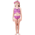Miniatyrbillede 3 af 5: 2-13 år 3 stk. Børnepige Mermaid Hale Badetøj Ferie Hawaii Sommer Badetøj Strand Badetøj A 2-3 Years