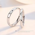 Miniatyrbillede 3 af 4: 2x/sæt brude brusebad ringe forlovelsesring glitter fidget kvinder ringe legering