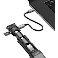 Pikkukuva 5 / 5: Budi 9-in-1 Essential Travel Charging & Data Sync Cable Stick Black