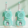 Pikkukuva 2 / 5: Lasten Walkie-Talkie -lelut pojille, robotti-walkie-talkie, 2-pakkauksessa, joulu- ja syntymäpäivälahjat 3-6-vuotiaille pojille, leirintäretkille, patikointiin ja ulkopeleihin Blue
