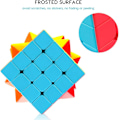 Miniatyrbillede 3 af 5: 4x4 No Sticker 6 Farver Rubiks Cube Magisk Uddannelsesmæssigt Legetøj Udfordring Gave til Børn og Voksne
