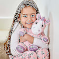 Miniatyrbild 2 av 3: Warmies Uppvärmningsbara Mjukdjur Vetefyllda & Lavendel Doftande Sparkly Pink Unicorn