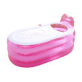 Miniatyrbilde 5 av 5: 130 x 70 x 70 cm sammenleggbar PVC oppblåsbar badekar for voksne
