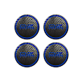 Miniatyrbillede 1 af 5: 4 stk. til OZ Racing Octavia A5 Fabia Superb bil styling Badge Logo Carbon Center Caps Alufælge Navkapsel