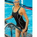 Miniatyrbilde 3 av 5: Kvinners Boyleg Racerback One Piece Athletic Swimsuit Pro Match Badedrakt AQB M