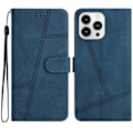 Pikkukuva 1 / 5: Ommeltu nahkainen puhelinkotelo iPhone 16 Pro Maxille