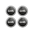 Pikkukuva 1 / 5: 4 kpl OZ Racing Octavia A5 Fabia Superb -auton tyylittelymerkki Logo Carbon Center Caps Alloy Wheel Hub