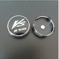 Miniatyrbild 1 av 3: 4 st 60 mm hjulnavkapslar Vs W Work Universal fälgar dammskydd navkapslar emblem bilstyling|hjulnavkapslar|
