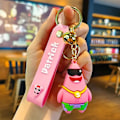 Pikkukuva 4 / 5: Paha Spongebob Squarepants söpö anime avaimenperä nukke Patrick Star auton avaimenperä reppupendantti tarvikkeet lahjat lapsille Spongebob2
