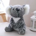 Pikkukuva 1 / 5: Pehmeä Pehmolelu Söpö Simuloitu Koala Karhu Pehmolelu Täytetty Koala Lapsille Grey M
