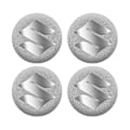 Miniatyrbillede 1 af 5: 4 stk. 56mm Bilhjul Center Hub Cap Dekal Hjulklistermærke Til Jimny Vi Sx4 Swift Alto