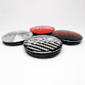 Miniatyrbilde 2 av 5: 4 stk/sett 55mm M582 Oz Racing Hjulnavkapsler Navkapsler Bilfelger Erstatt Støv Legering Deksel Emblem